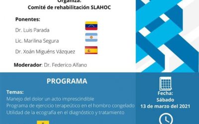 Webinar Internacional: Abordaje conservador del hombro congelado